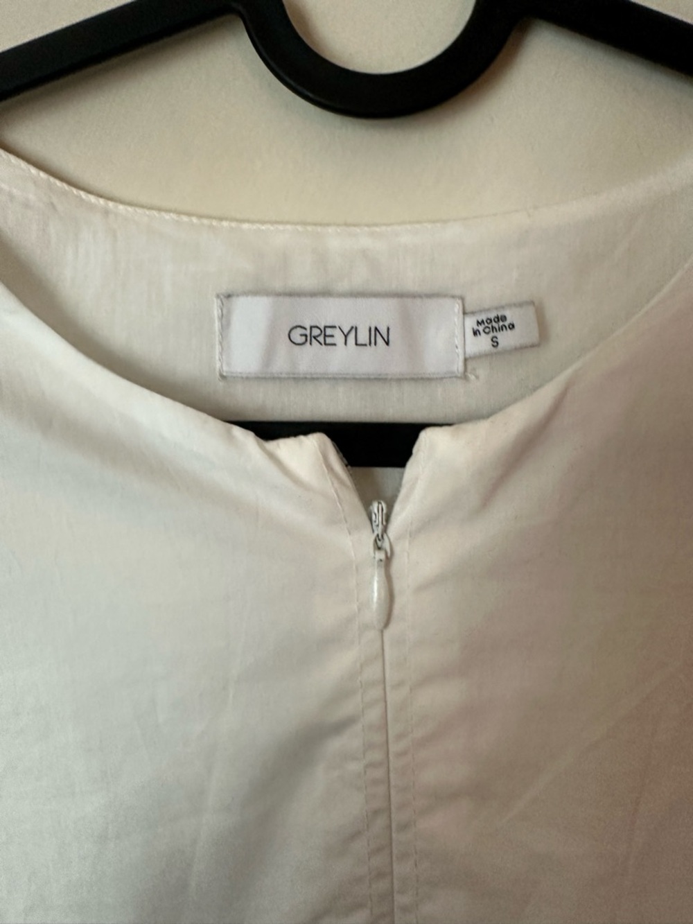 Anthropologie Greylin White Sleeveless Tiered Midi Dress Size Small 100% Cotton - Picture 3 of 5